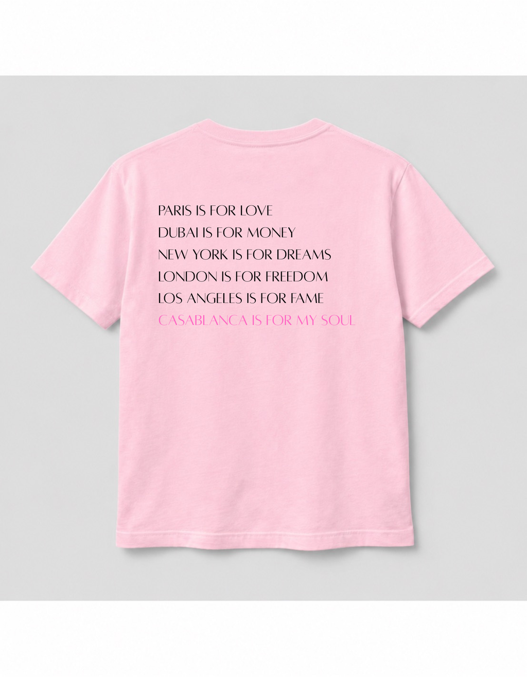 Soul City Tee "Pink"