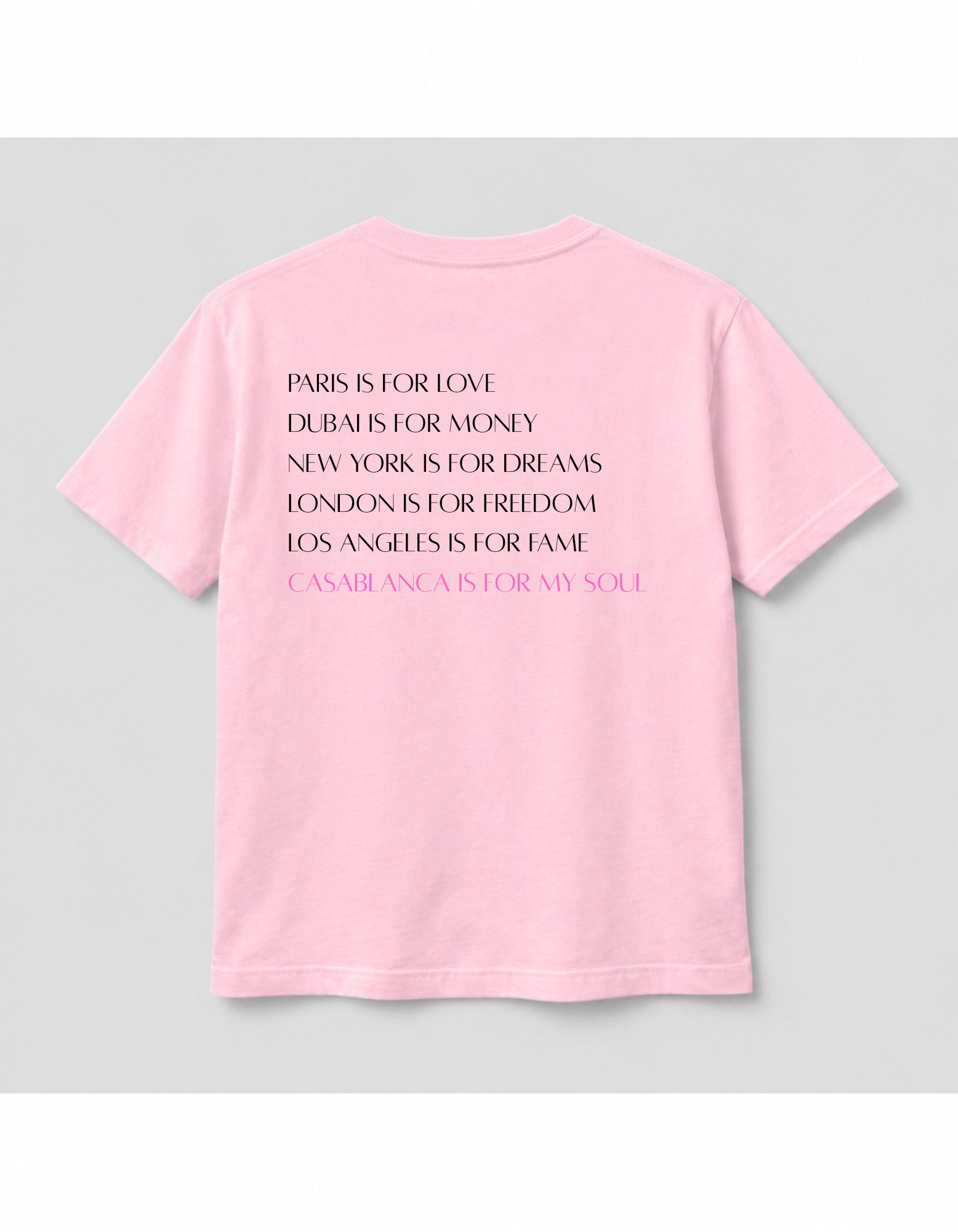 Soul City Tee "Pink"